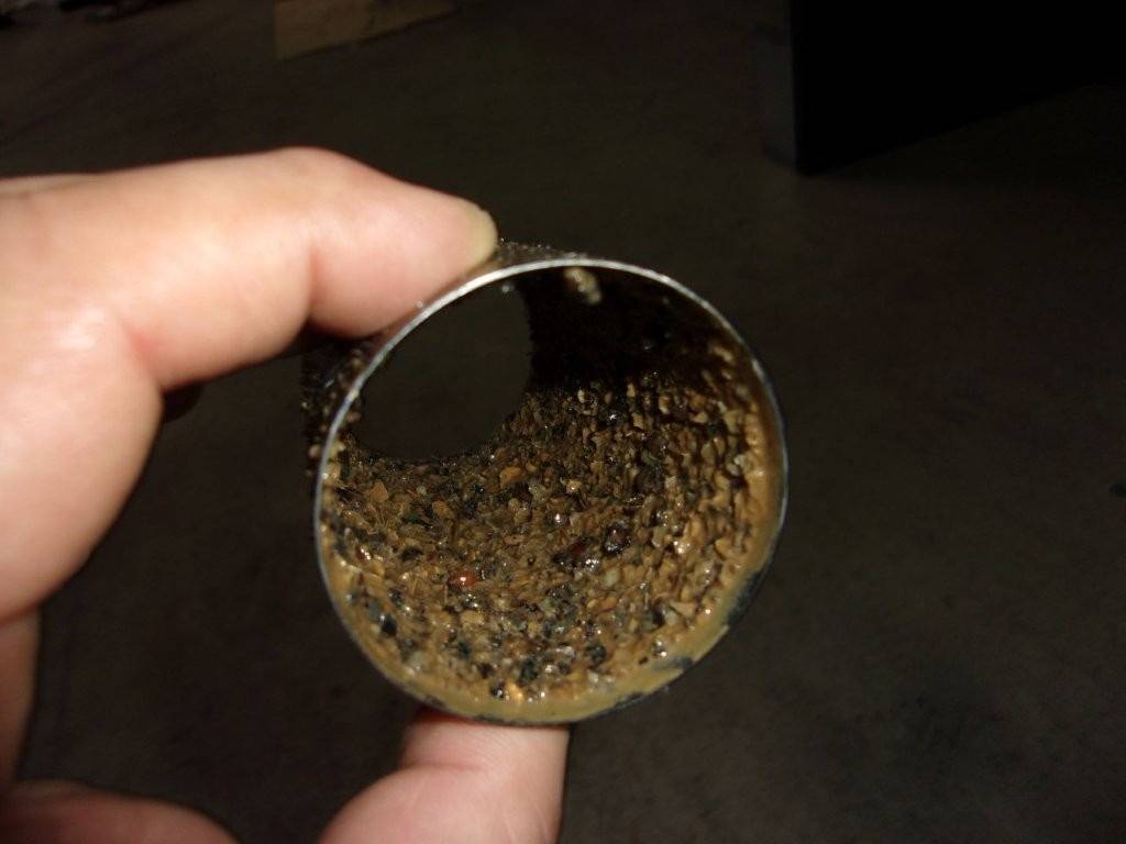 冷却水ストレーナー目詰まり