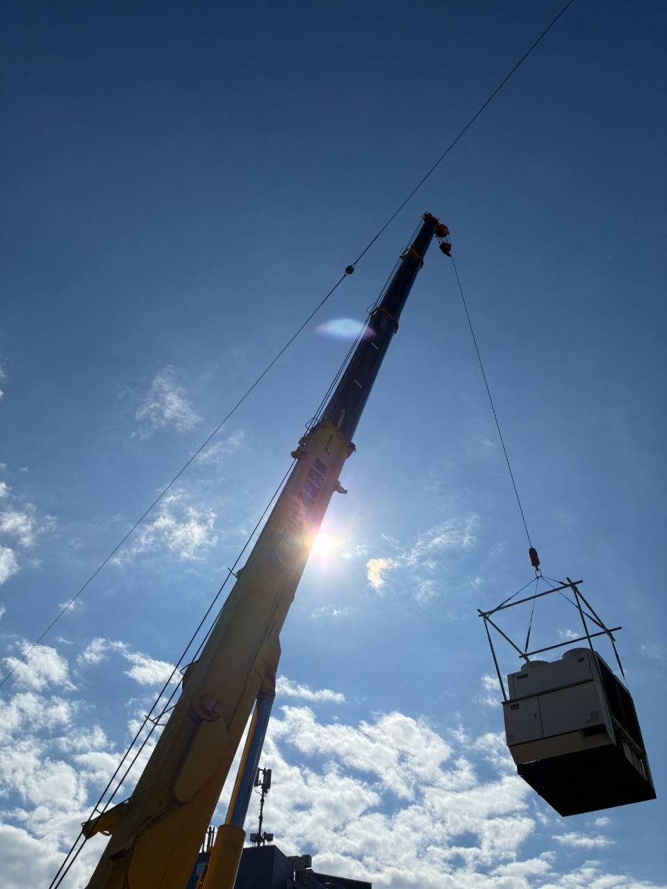 チラー更新工事