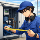 11Kw油冷式圧縮機